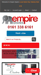 Mobile Screenshot of empirespares.co.uk